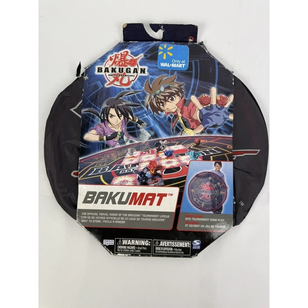 Set Of 2 New VTG 2007 BAKUGAN Bakumat Travel Arena Pop Open Battle Brawlers
